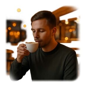 قهوه 50 50 میکس (50% عربیکا 50% روبوستا) 6 لذت نوشیدن قهوه 5050 کافیستا